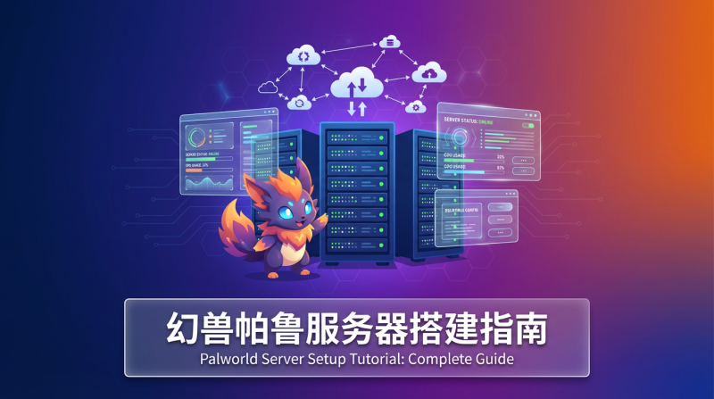 幻兽帕鲁(Palworld)游戏服务器搭建完全指南-讯唯工作室