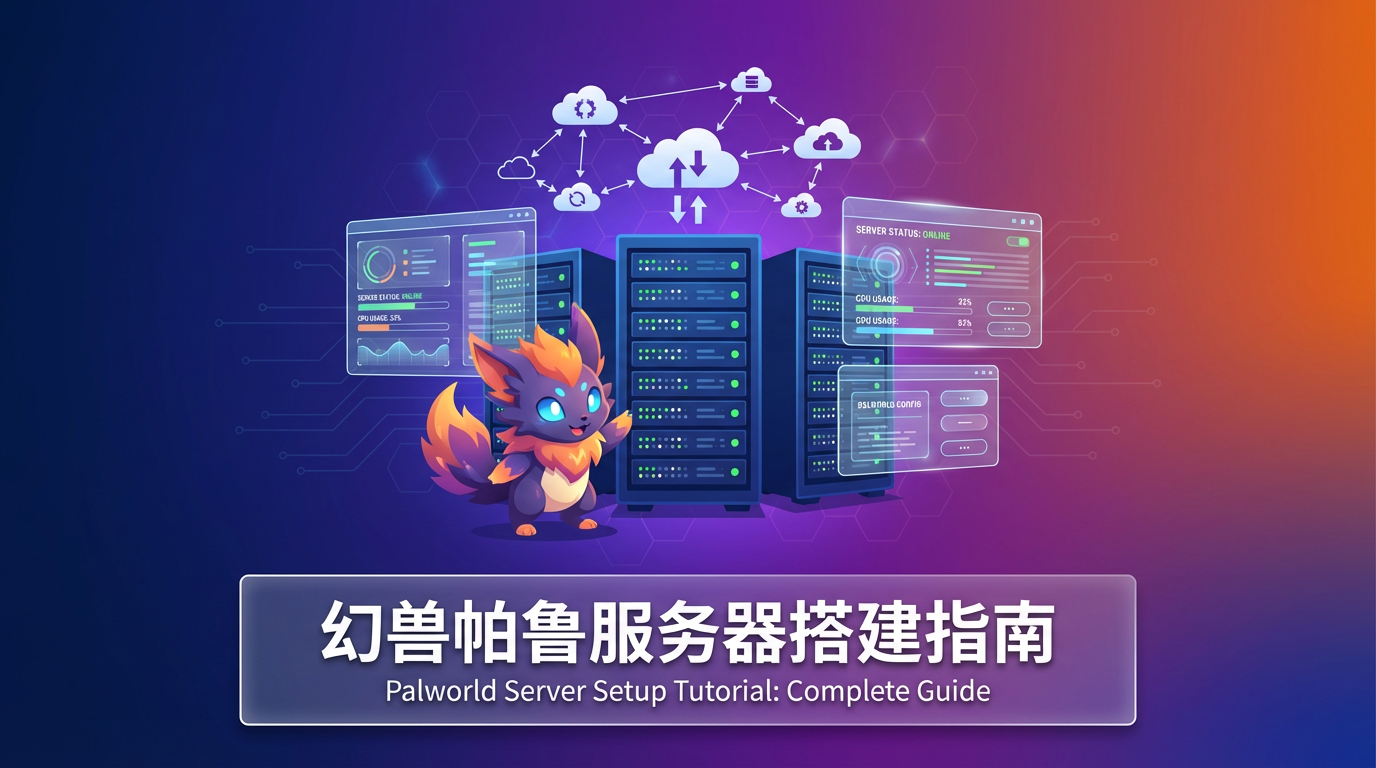 幻兽帕鲁(Palworld)游戏服务器搭建完全指南