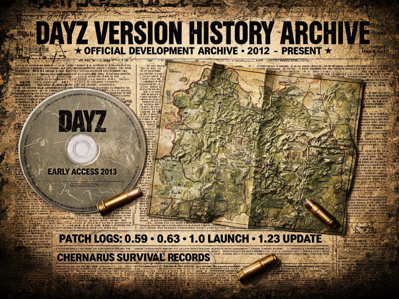 【玩法教程】DayZ完整版本更新日志（2013-2026）-讯唯工作室