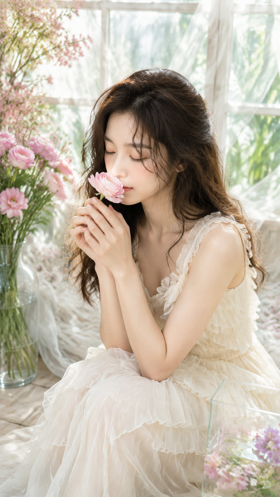 V3-轻嗅花香 · 恬静温柔